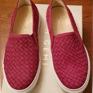 M Gemi Fuschia Pink Cerchio Sneakers Size 39 US 8.5